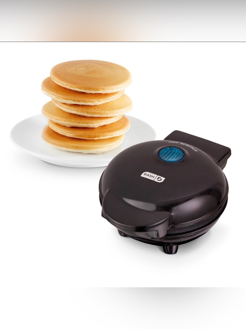 Dash Mini Maker Griddle Compact Griddle for Creative Homemade Treats - Nonstic